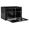 15x13x24 Inch Black Steel Underbody Truck Box with T-Handle  1703322