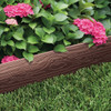 Master Mark 5 In. x 20 Ft. Brown Terrace Board Lawn Edging with Stakes 95320 761578