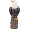 Alpine 27 In. Eagle on Rocks Garden Statue JUM582 806041