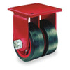 Hamilton Dual Whel Cster,Polyurthan,6 in.,2000 lb R-HS2-6DB