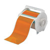 Brady Label Tape Cartridge, Orange, Labels/Roll: Continuous 113151