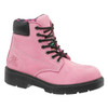 Moxie Trades Women's Work Boot, 10 D, Steel Toe, 6" H, Pink, 50162 50162