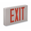 Big Beam Exit Sign, White, 2 Face(s), LED, Universal Mount, Not Battery Powered XKL2RWWU