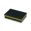 Mason Industries Vibration Isolation Pad,10x12x1 1/4 In 2LVP6