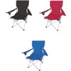 Z Company Polyester Quad Folding Chair with Carry Bag OC-500S Pack of 6