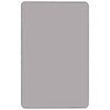 Flash Furniture Rectangle Activity Table, Laminate, Grey XU-A2448-REC-GY-T-P-GG