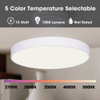 Canarm 8 In. White Edgeless LED Disc Light Fixture DL-8F-15WS-WH-C 568829