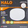Halo 6 In. Color Selectable Bulb Replacement Spin Light 7ORB15FS-1PK-ED-CA 517198