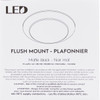 Canarm 7 In. Black LED Disc Light Fixture DL6151BK 552096