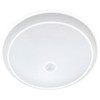 Halo 9 In. 5CCT Low Profile LED Disc Light with Motion Sensor HLSMS9129FS1E