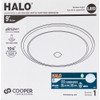 Halo 9 In. 5CCT Low Profile LED Disc Light with Motion Sensor HLSMS9129FS1E 527712