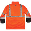 Ergodyne Jacket,Winter,4-in-1,HV Or,3X 8388