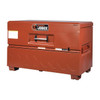 Piano-Style Jobsite Box, Brown, 60 in W x 31 in D x 39 in H