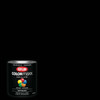 Krylon ColorMaxx Satin Interior/Exterior Acrylic Latex Paint, Black, 1 Qt.