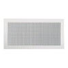 Return Air Grille 23.75 X 11.75, Powder Coated, Aluminum