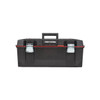 Tool Box, Structural Foam, Black, 28 in W x 12 in D x 11-1/2 in H