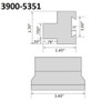 Hhip .750 X 1.02 SGTBN Cut-Off Tool Block 3900-5351