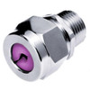 Hubbell Wiring Device-Kellems Liquid Tight Connector,3-4in.,Orchid SHC1038ZP