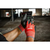 Cut-Resistant Coated Gloves, Cut Level A2 ,Dipped ,Nitrile ,Sandy ,L 12 PK  48-22-8927B