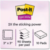 Post-it&reg; Super Sticky Note Pad R33010SSJOY SPR-MMMR33010SSJOY