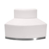 3 pcs. Living Room Set, 25-1-4" to 30-1-2" x 27", Upholstery Color: White  ZB-803-830-SET-WH-GG
