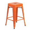Flash Furniture 24" High Backless Orange Counter Height Stool CH-31320-24-OR-GG