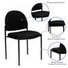 Flash Furniture Black Fabric Stack Chair BT-515-1-BK-GG