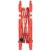 Barricade, Polyethylene, Engineer, 43 in Height, 90 in Length, 15 lb, Red  2770-00001