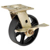 Manufacturer Varies Swivel Plate Caster,Steel,6 in.,1200 lb. 1NVC7
