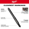 Milwaukee Tool Straight Flute Tap, M3x0.5, 2 in 49-57-5111