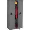 Wardrobe Locker, 36 in W, 18 in D, 72 in H, (1) Tier, (3) Wide, Medium Gray  STS-121872-CMG
