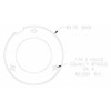 Maradyne DC Fan,Bolt-On Mount,12VDC,210-140 CFM F-100012