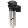 Infinity Cigarette Receptacle, 19-32 gal., Silver  FG9W3200SSBLA