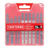 Craftsman T-Shank Jig Saw Blade Kit,13 pieces CMAJ1SET13