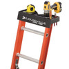 Louisville 28 ft Fiberglass Extension Ladder, 300 lb Load Capacity L-3022-28PT
