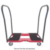 Snap-Loc Platfrm Truck,1500lb,4 Swivel Castrs,Red SL1500P4R