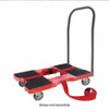 Snap-Loc Platfrm Truck,1500lb,4 Swivel Castrs,Red SL1500P4R