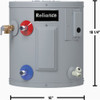 Reliance 10 Gal. Compact 6 Year 1650-Watt Element Electric Water Heater 6-10-SOMS K 407267
