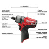 Milwaukee Tool M12 FUEL 1-4" Hex 2-Speed Screwdriver 2402-20