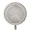 Industrial Pressure Gauge, 0 to 30 psi, 6 in Dial, 1-4 in NPT, Bottom Location  6001-4LC