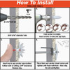 Toggler Snaptoggle #8 x 1-3-4 In. Zinc-Plated Steel Toggle Bolts (20-Count) 50550 253711