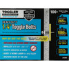 Toggler Snaptoggle 1-4-20 x 2 In. Toggle Bolt (100-Count) 24200 255070