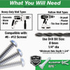 Toggler Alligator #10 x 1-2 In. Concrete & Drywall Anchors (20-Count) 50475 209778