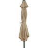 9 Ft. Aluminum Tilt-Crank Tan Patio Umbrella - PFAS Free 882479 882479
