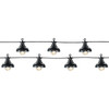 Lumineo 15 Ft. 10-Light Warm White LED Outdoor Party String Light Set 9782044