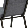 Flash Furniture Fabric Church Chair,Gray XU-CH-60096-BEIJING-GY-GG