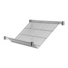 Metro Slanted Wire Shelf, 18"D x 36"W x 1/4"H, Chrome 1836DNC-1PK