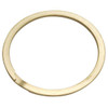External Retaining Ring, 18-8 Stainless Steel, Plain Finish, 10 PK