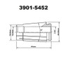 Hhip 7 Piece M6-M20 Hexagon Rethreading Die Set 1017-0007