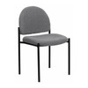 Flash Furniture Gray Fabric Stack Chair BT-515-1-GY-GG